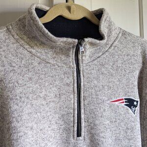 '47 Brand New England Patriots Zippered Pullover